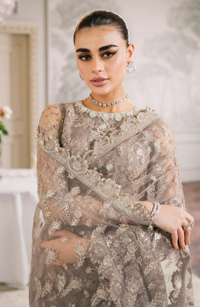 Embroidered luxury Saree