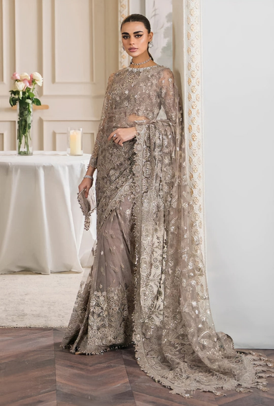 Embroidered luxury Saree
