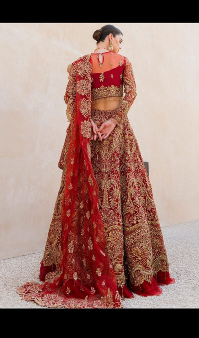 Luxury bridal lehenga