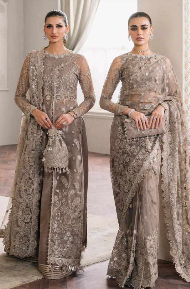 Embroidered luxury Saree