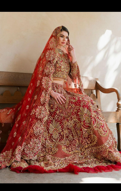 Luxury bridal lehenga