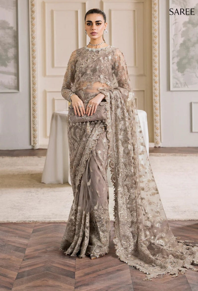Embroidered luxury Saree