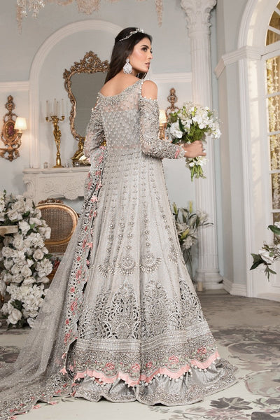 Maria B Wedding Wear Bridal Net Maxi
