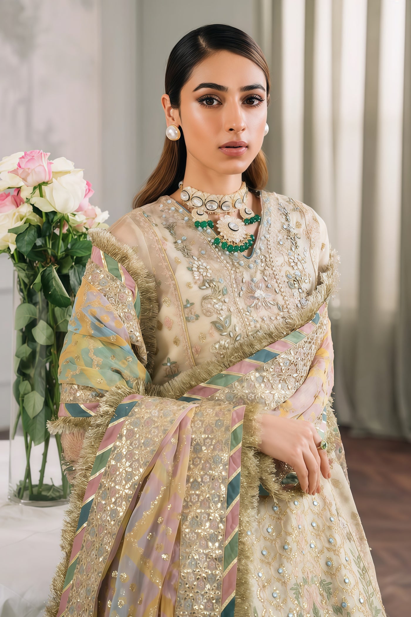 BAROQUE - CHANTELLE EMBROIDERED Dress