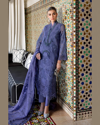 MARIA.B LAWN LUXURY Embroidered Dress