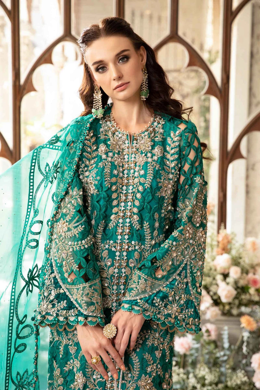 Maria.B. Mbroidered Suit