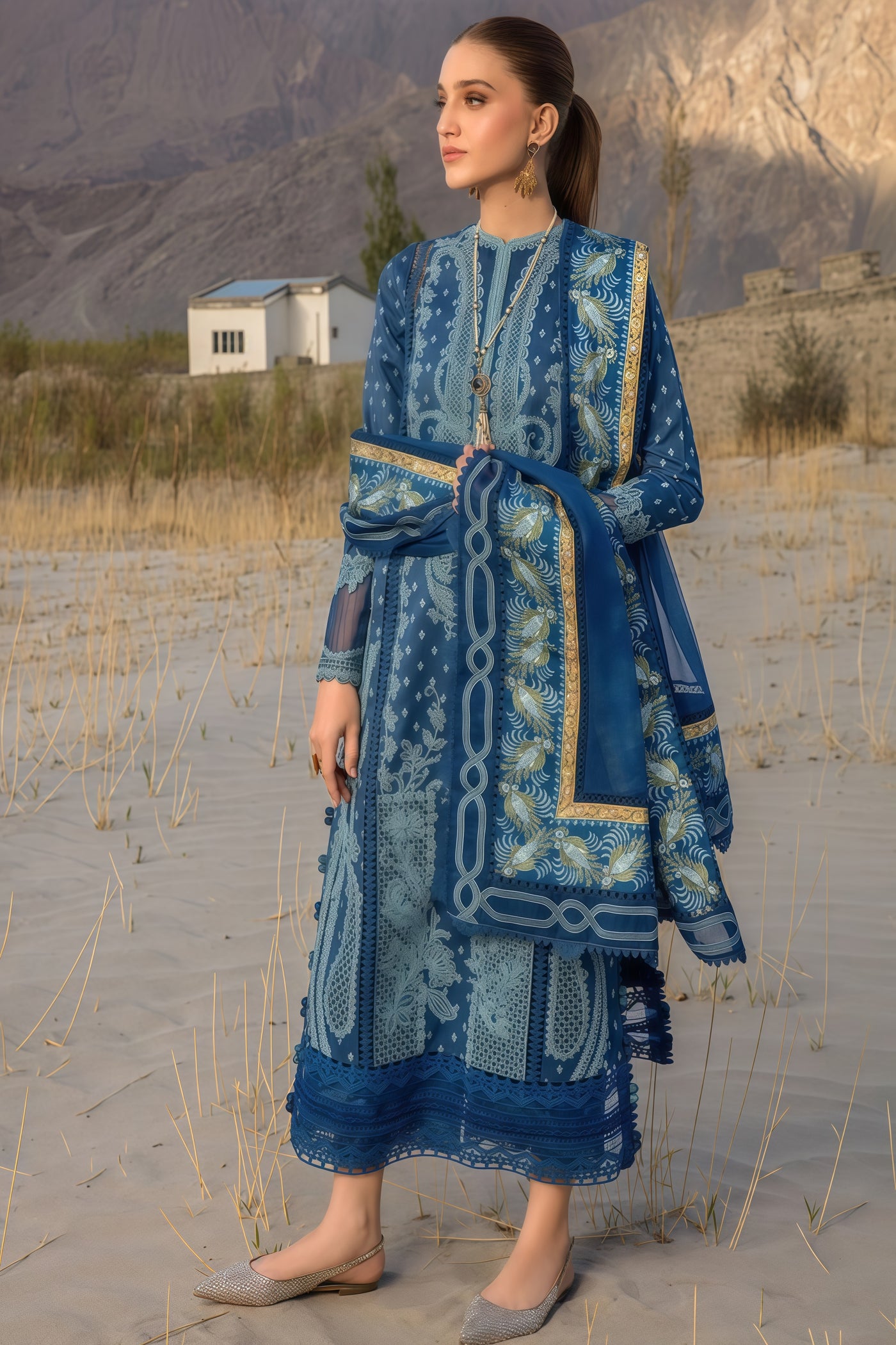 Crimson X Saira Shakira Luxury premium Lawn