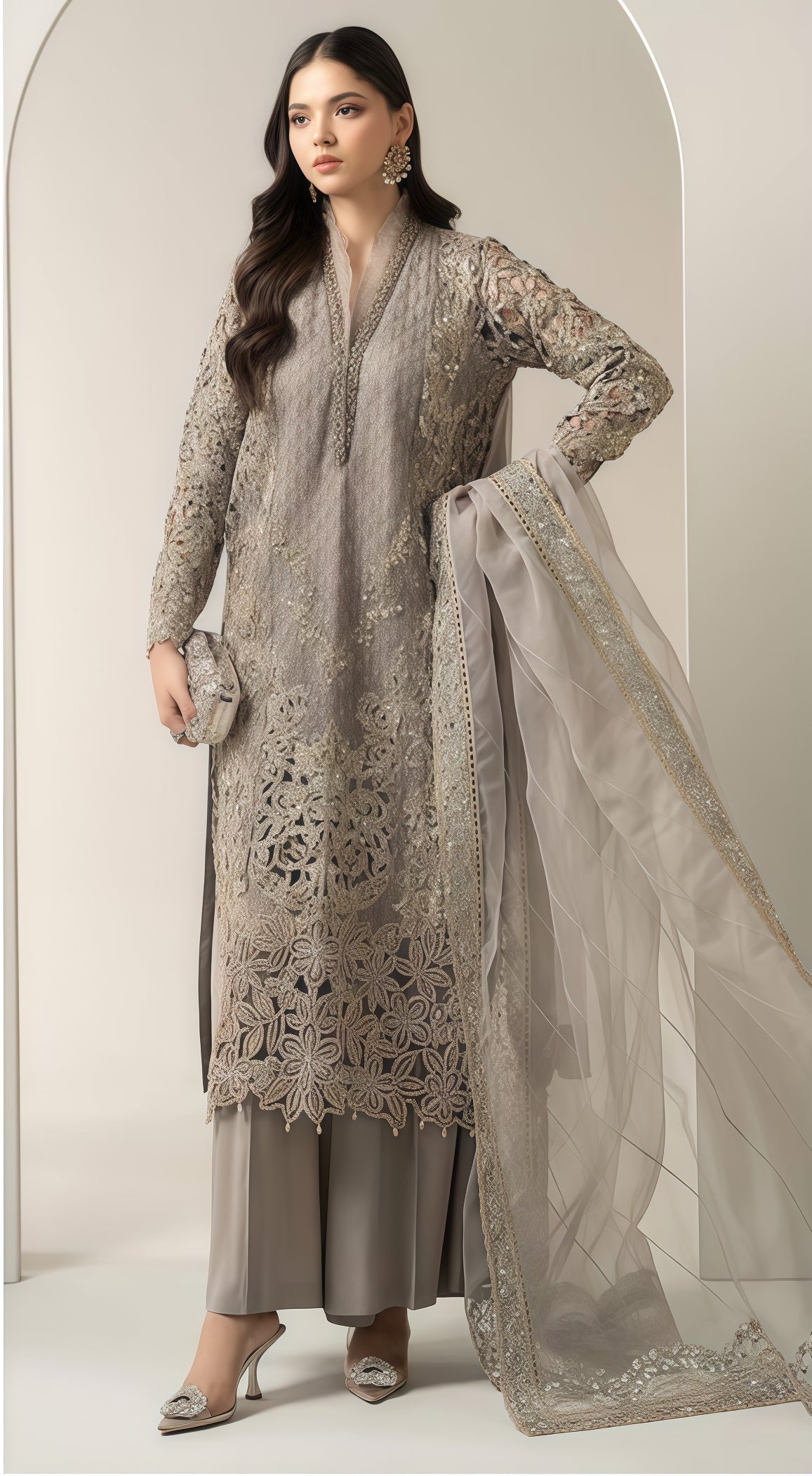 MARIA.B LUXURY DRESS