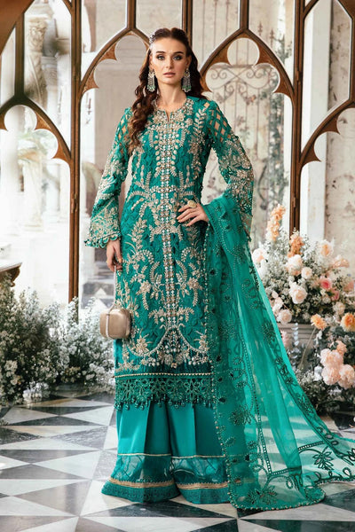 Maria.B. Mbroidered Suit