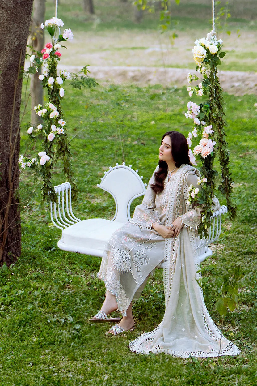 Freesia by Bin Ilyas Luxury Embroidered Lawn'25 104 - B - TC-1263