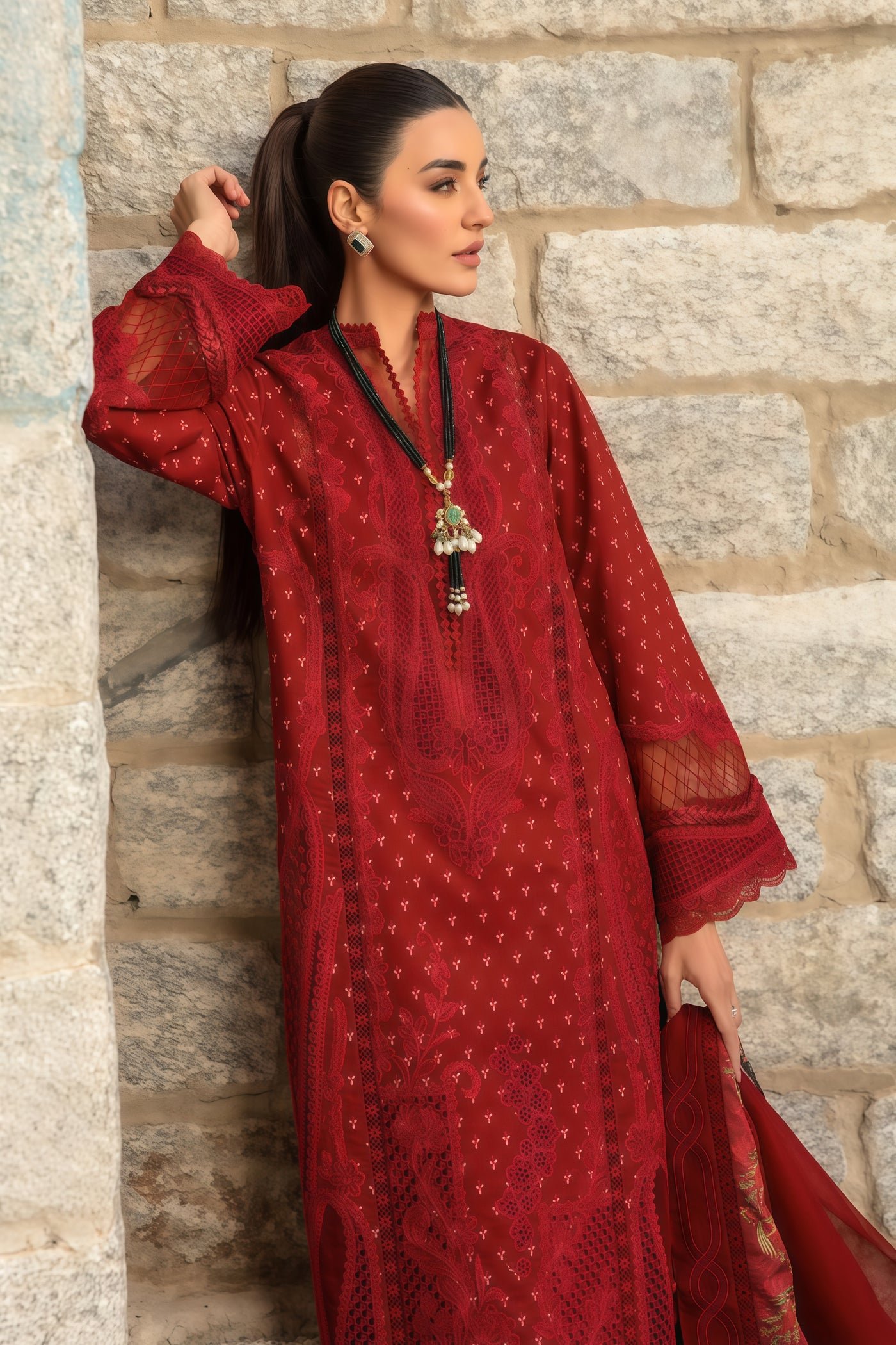Crimson X Saira Shakira Luxury Lawn