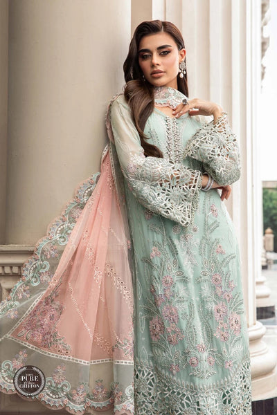 Pure Silk Chiffon by Maria B.