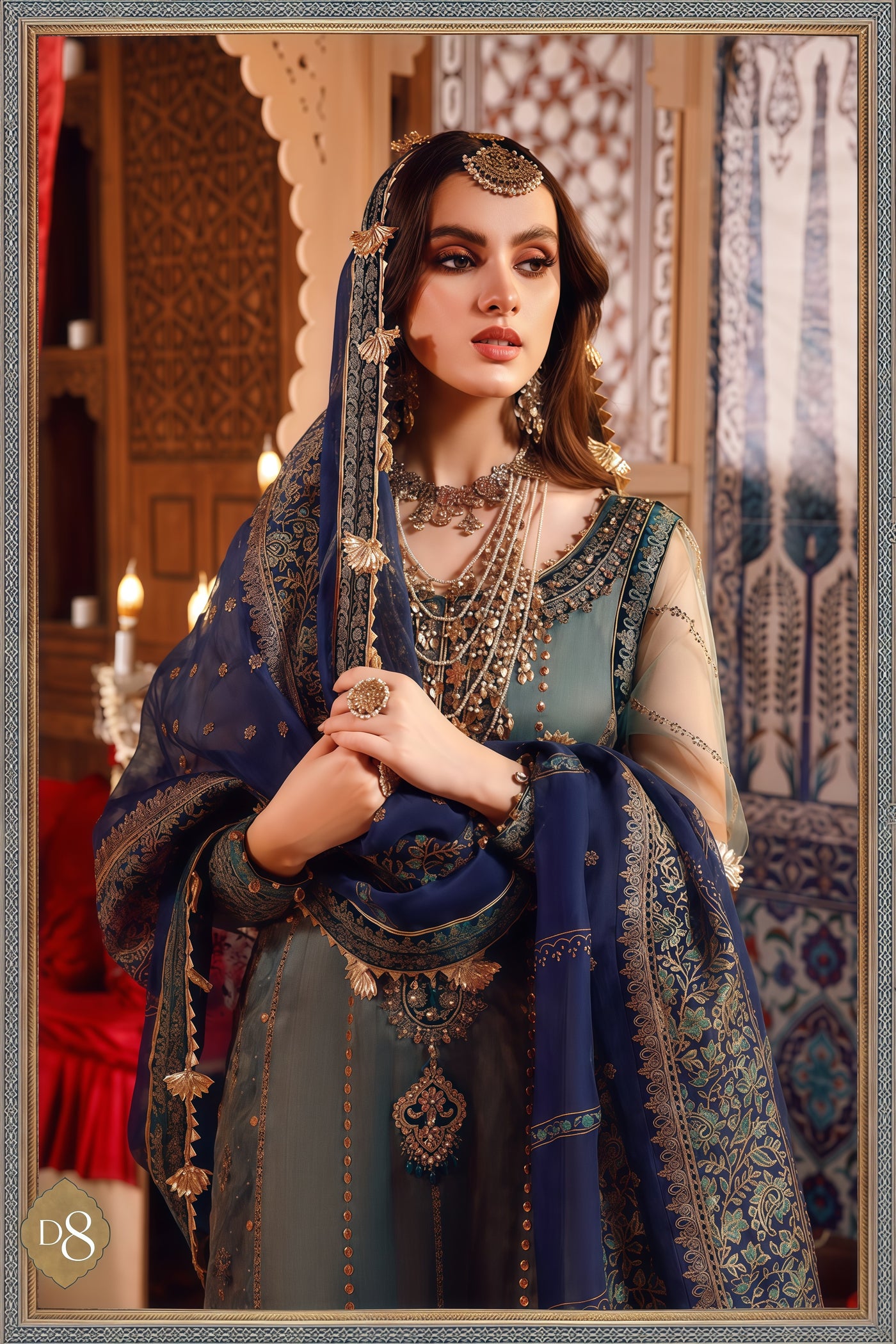 MARIA.B. Luxury Embroidered