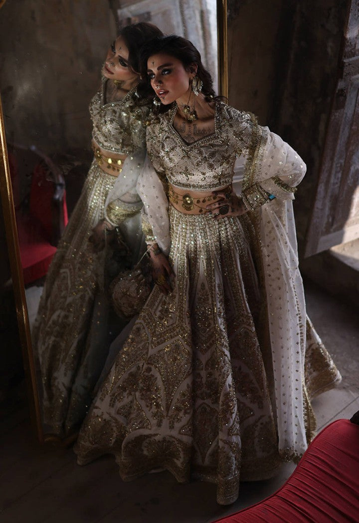 Organza Maxi Embroidered Lehenga