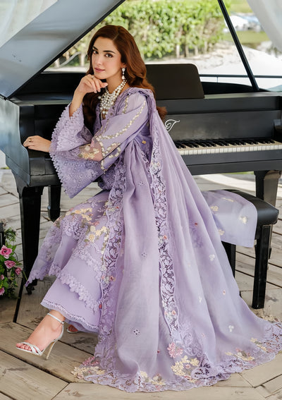 ELAF luxury LAWN embroidered dress