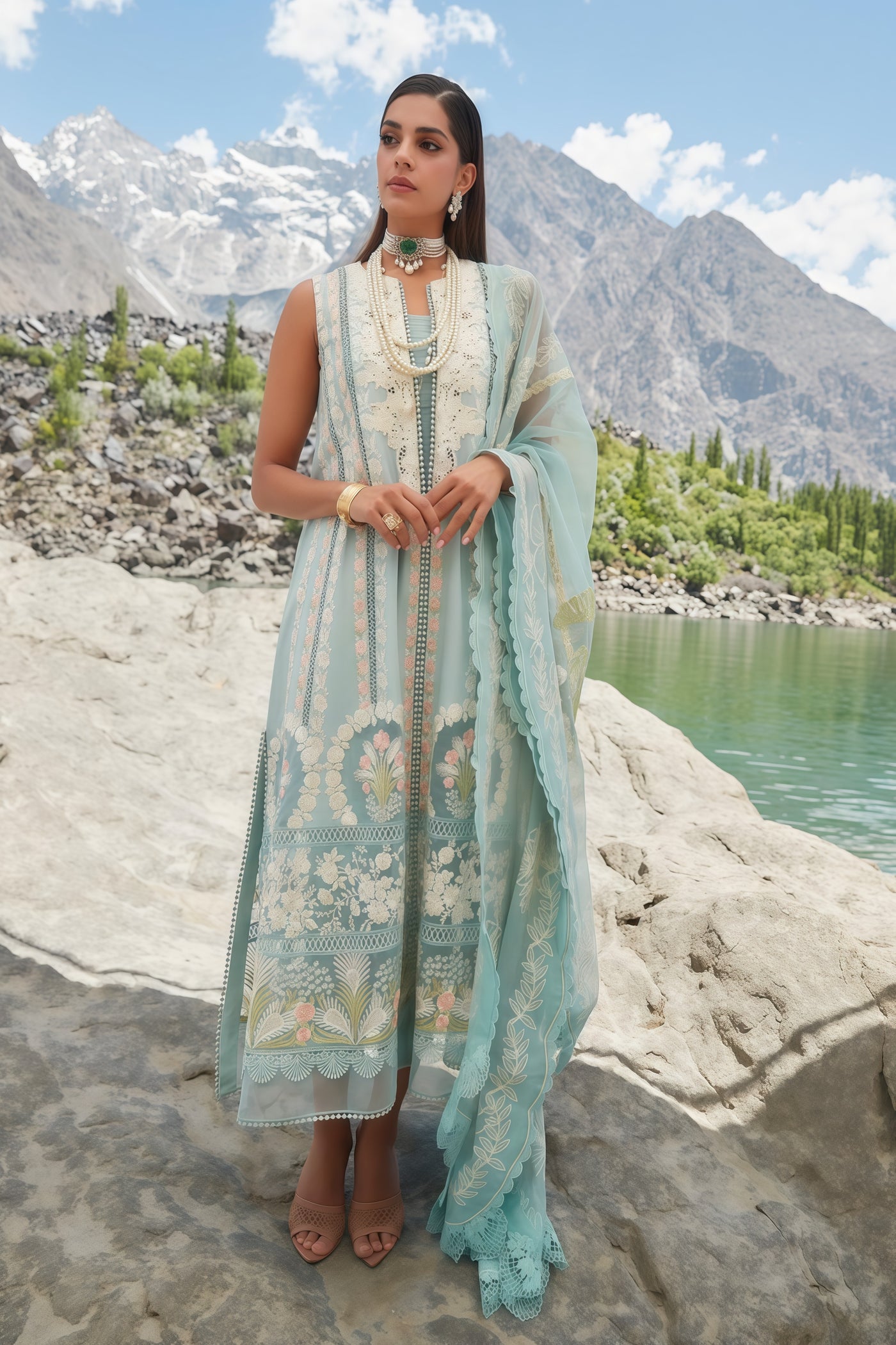 Crimson X Saira Shakira Luxury Lawn