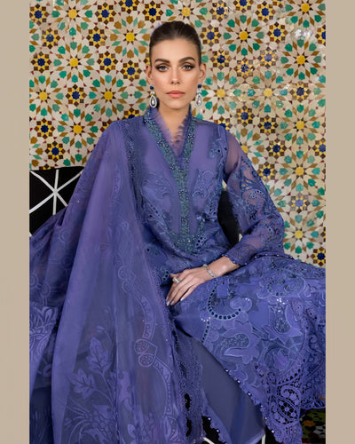 MARIA.B LAWN LUXURY Embroidered Dress