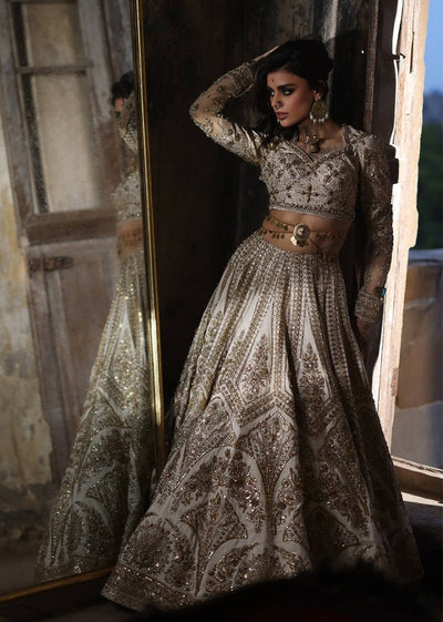Organza Maxi Embroidered Lehenga