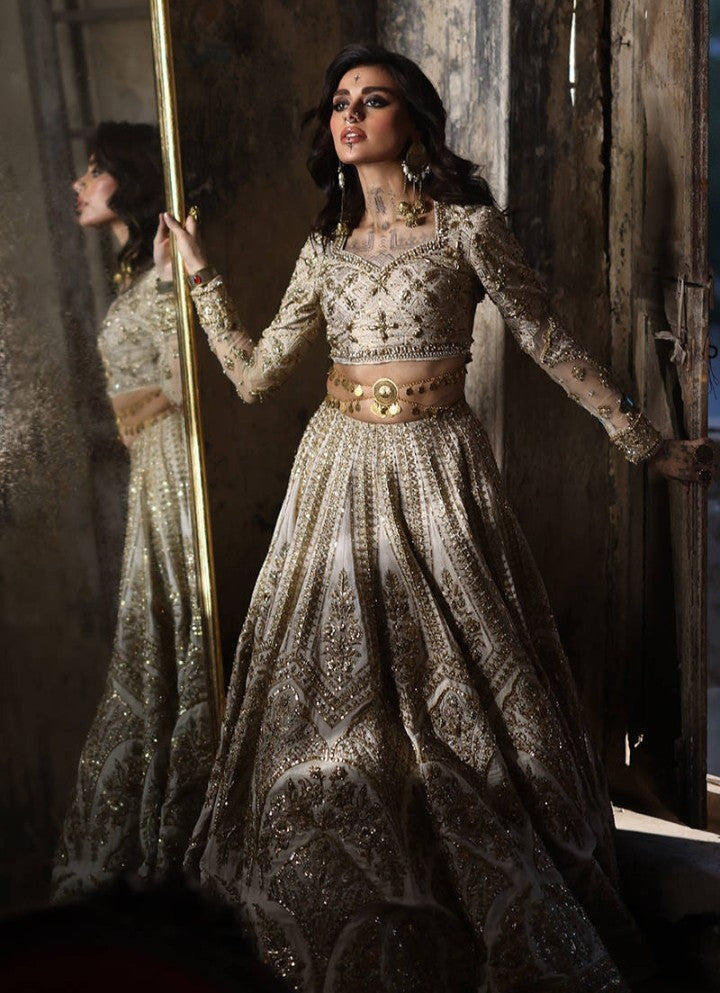 Organza Maxi Embroidered Lehenga