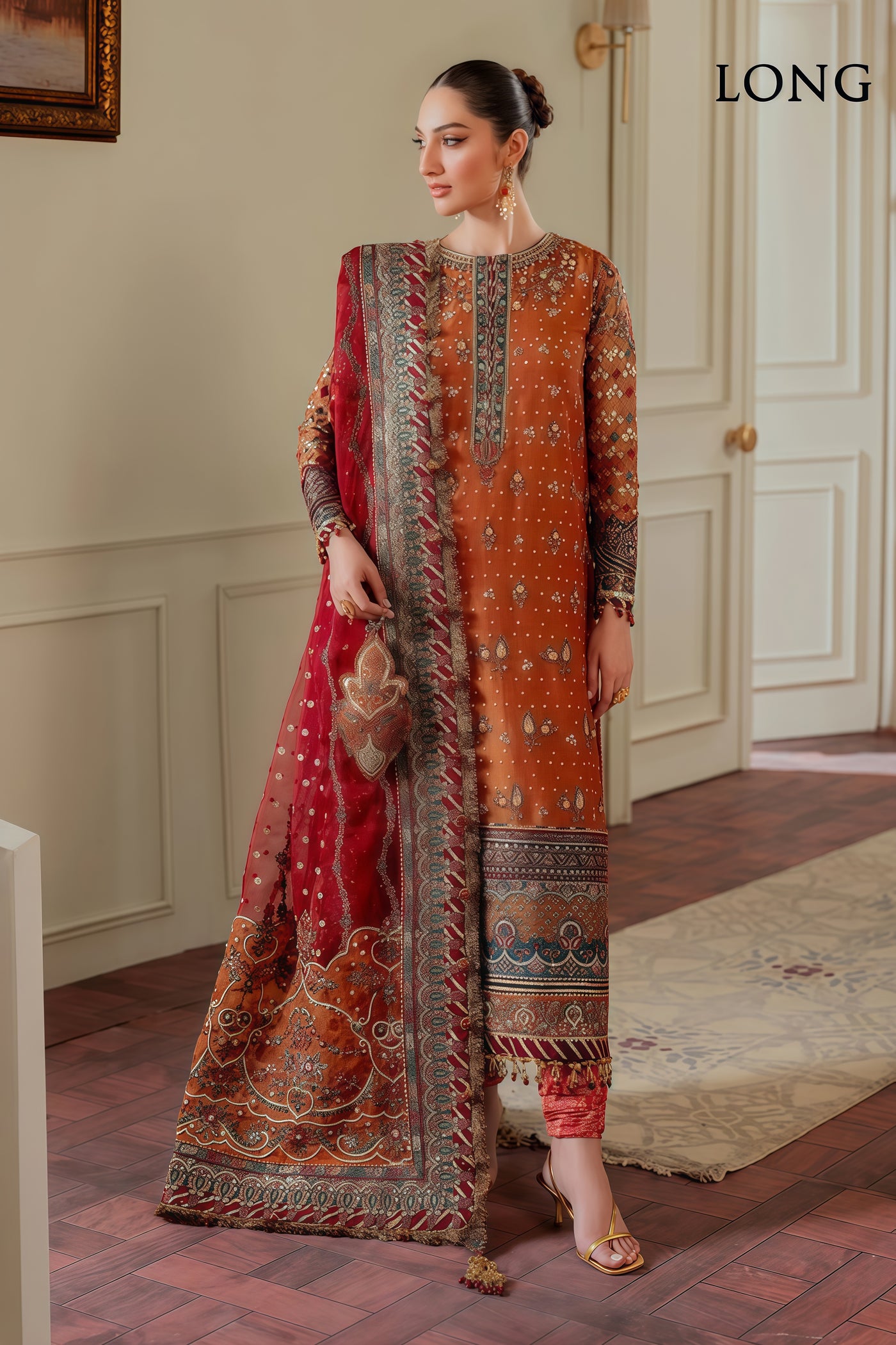 BAROQUE CHANTELLE LUXURY EMBROIDERED