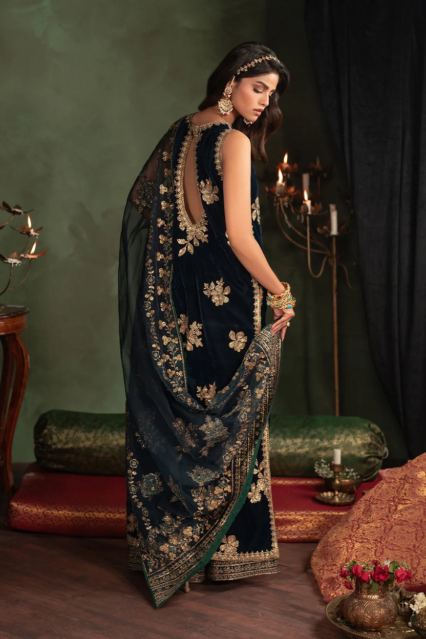Iznik Luxury Embroidered Velvet Formal