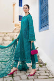 Heavy Embroidered Chickan Kari Pure Lawn Suit with Heavy Embroidered Chiffon Dupatta