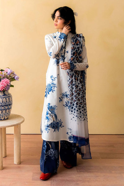 3 Piece Unstitched Digital Printed Pure Lawn Suit with Fine Printed Lawn Dupatta