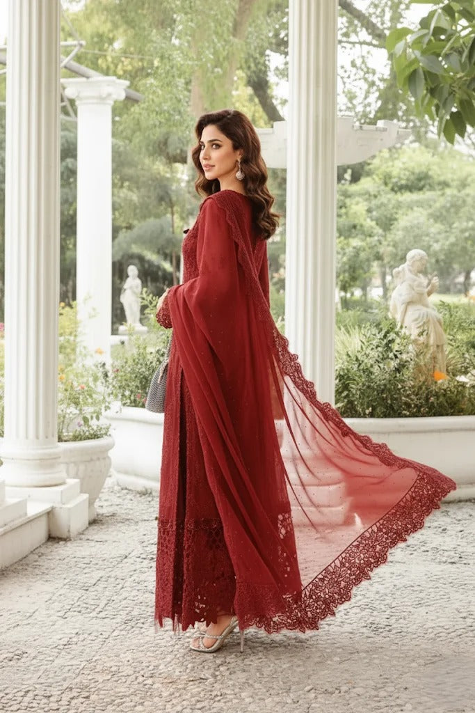 MARIA B NEW EXCLUSIVE CHIFFON DRESS